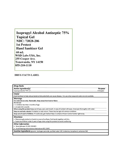 Front And Back Label 60 mL Gel (Front And Back Label 60ml Gel)